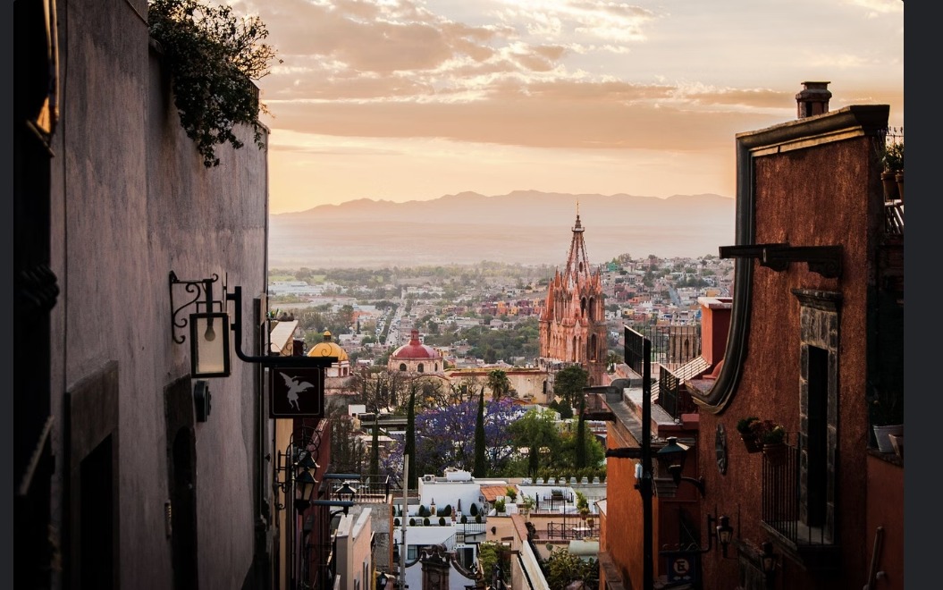 San Miguel de Allende at golden hour